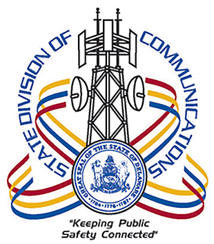 Logo for the Delaware Department of Communication